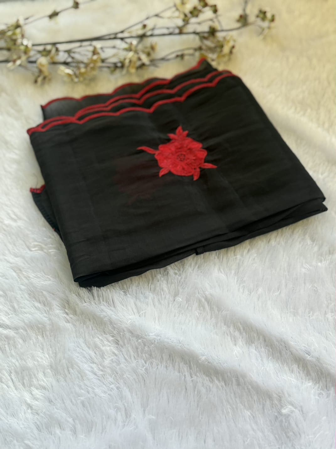 Embroidered A- Line Suit