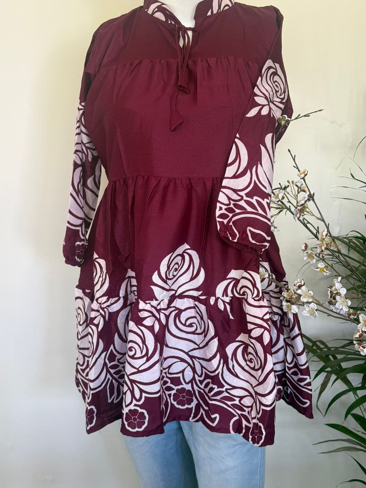 Printed Short Kurthi