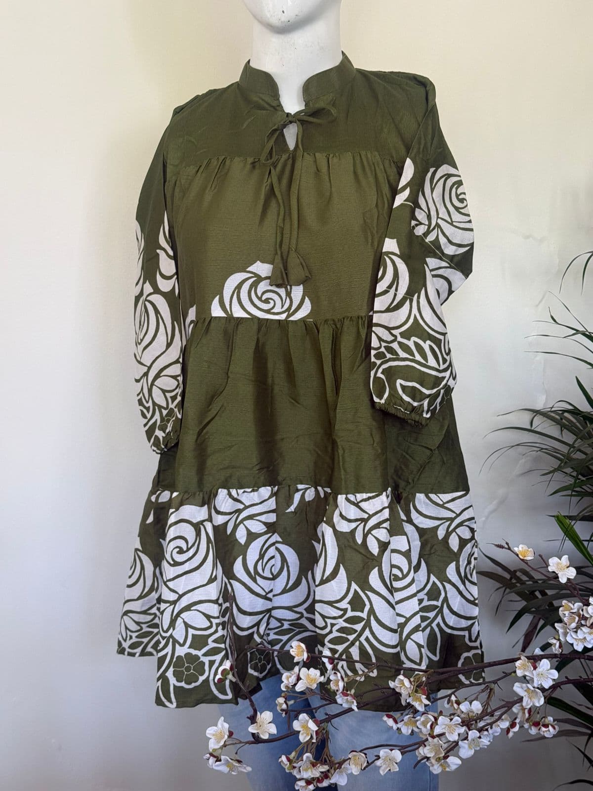 Printed Short Kurthi