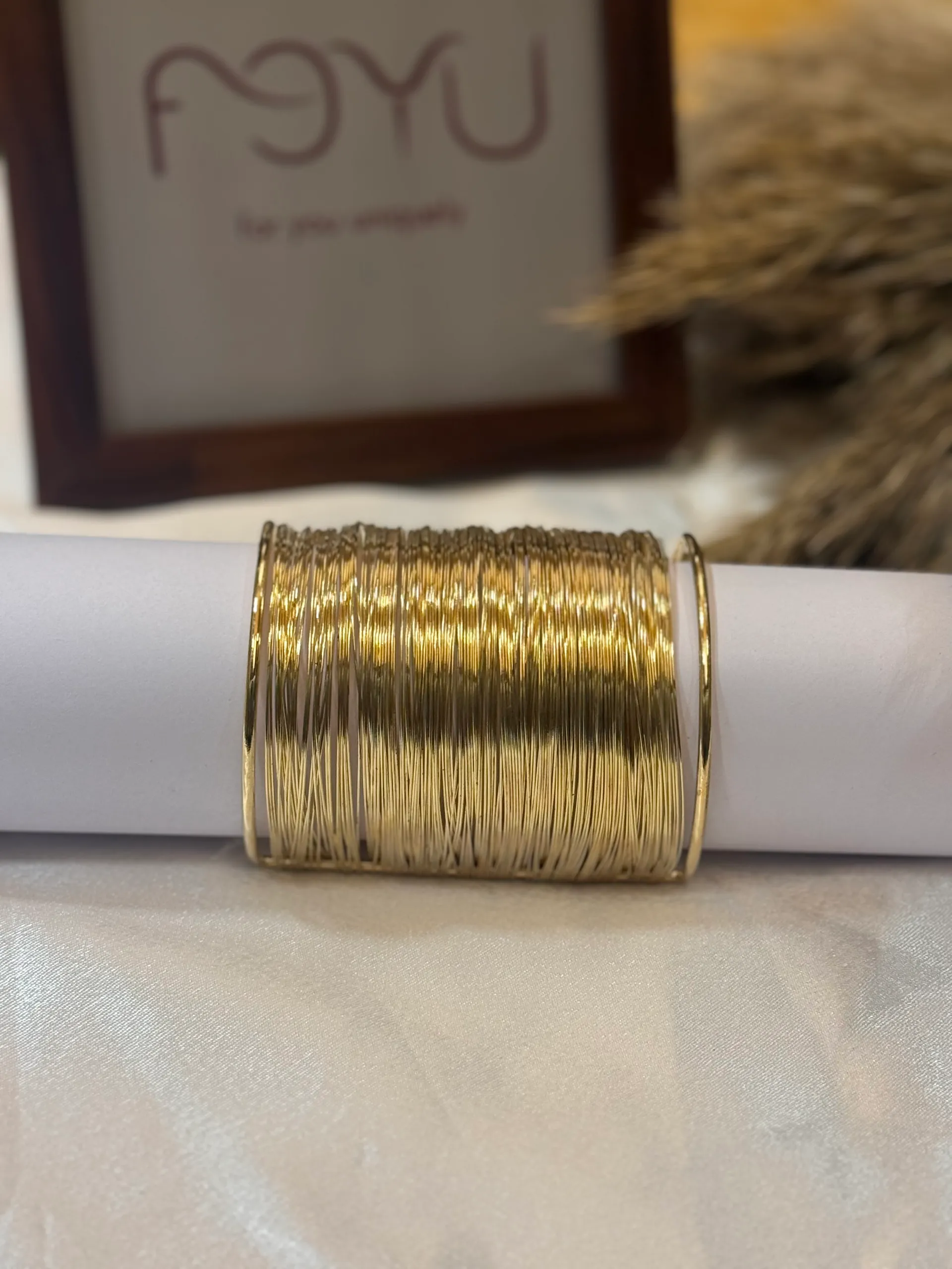 Anti Tarnish Cuff Bangle