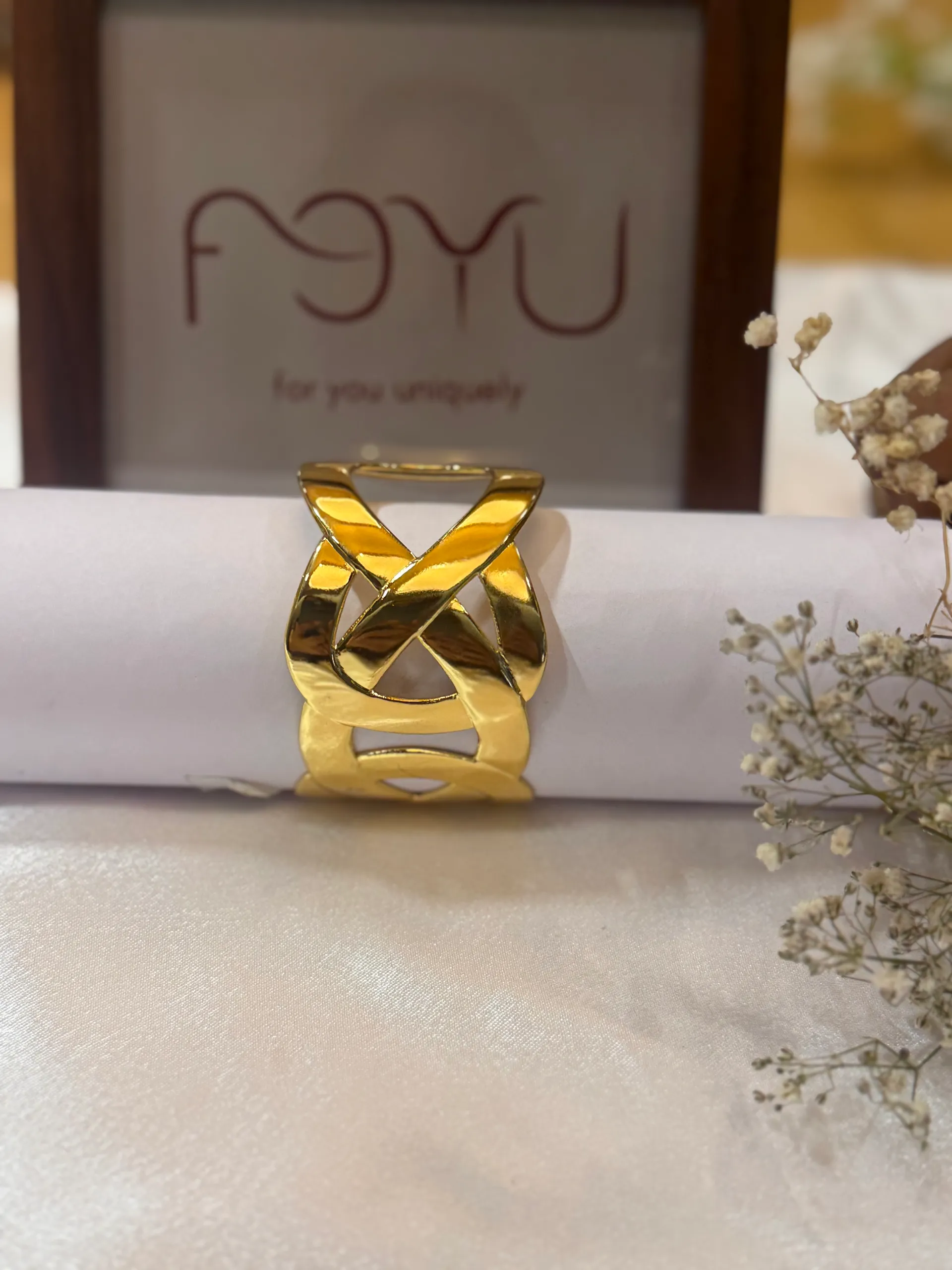 Anti Tarnish Cuff Bangle