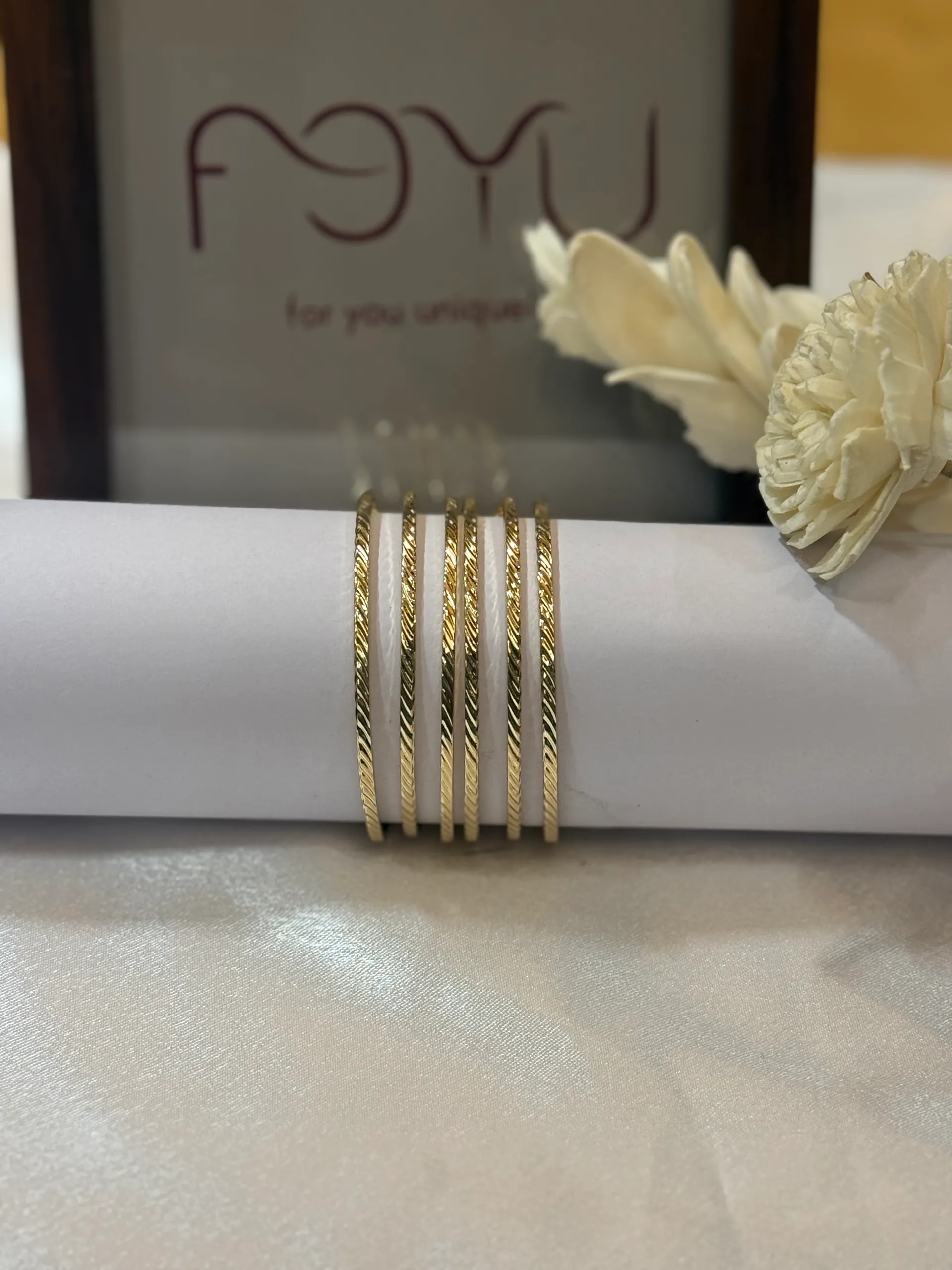 Anti Tarnish Cuff Bangle