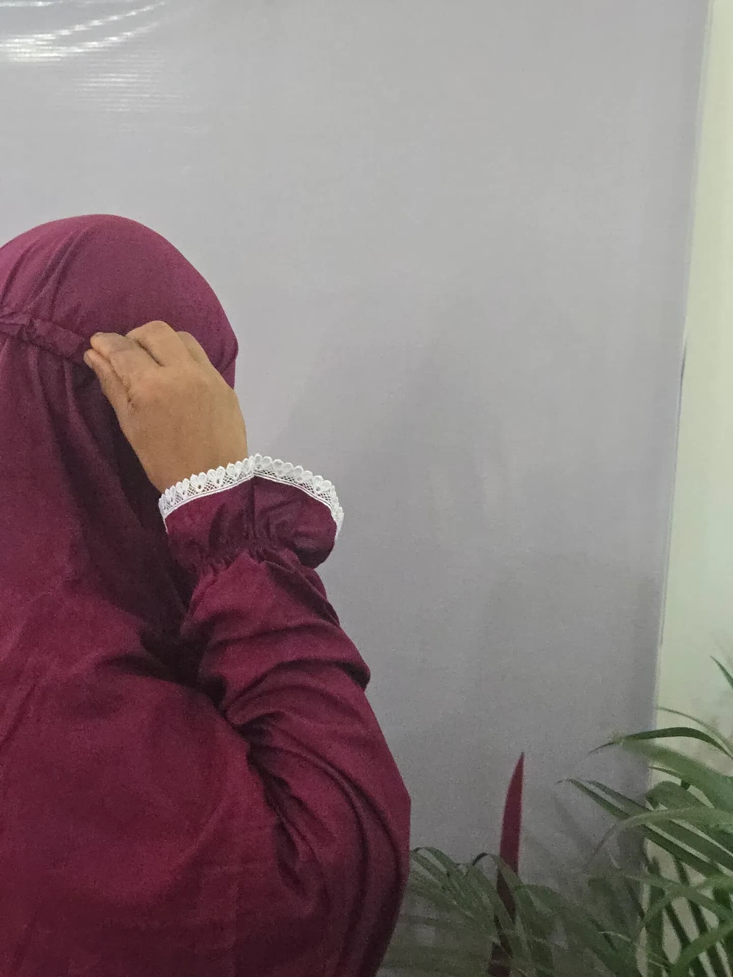 Meroon Rayon Prayer Dress