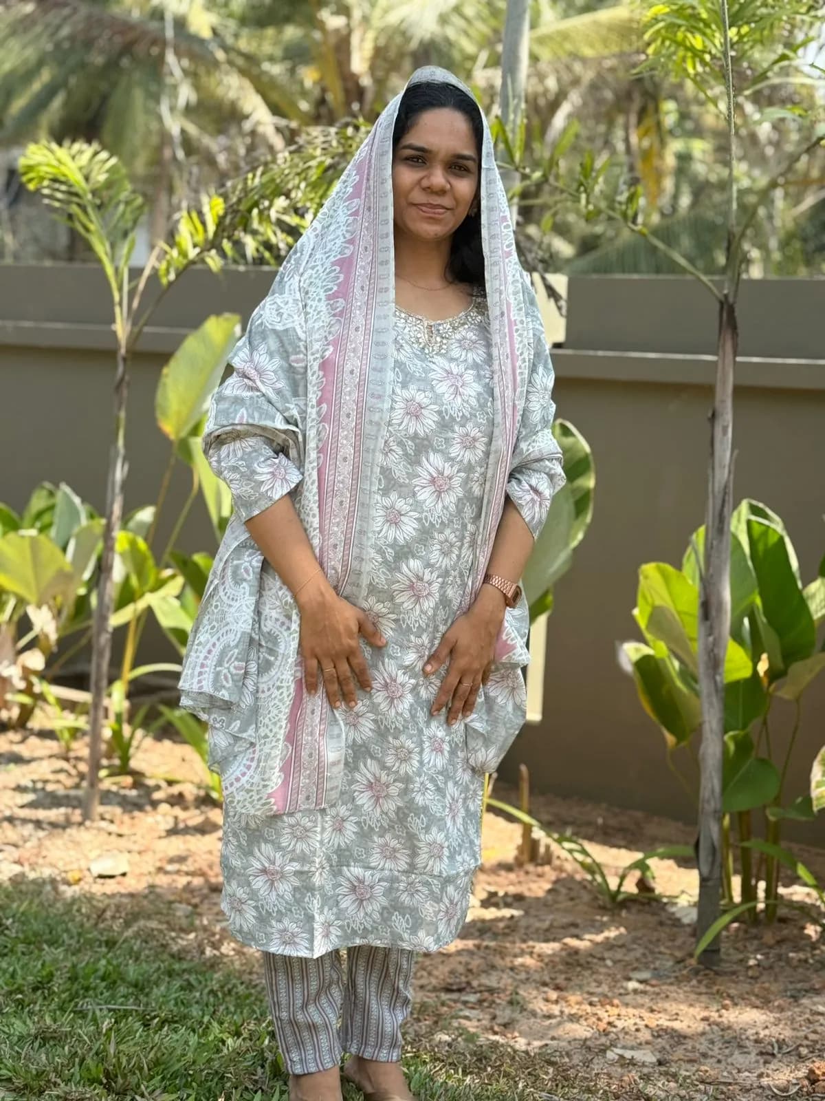 Cotton Handworked Salwar Suit