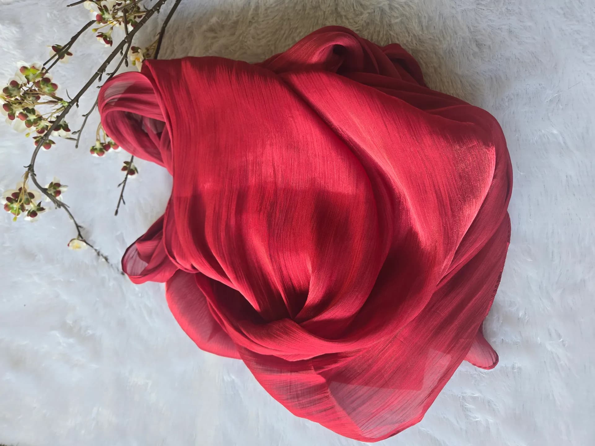 Shimmer Organza Hijab