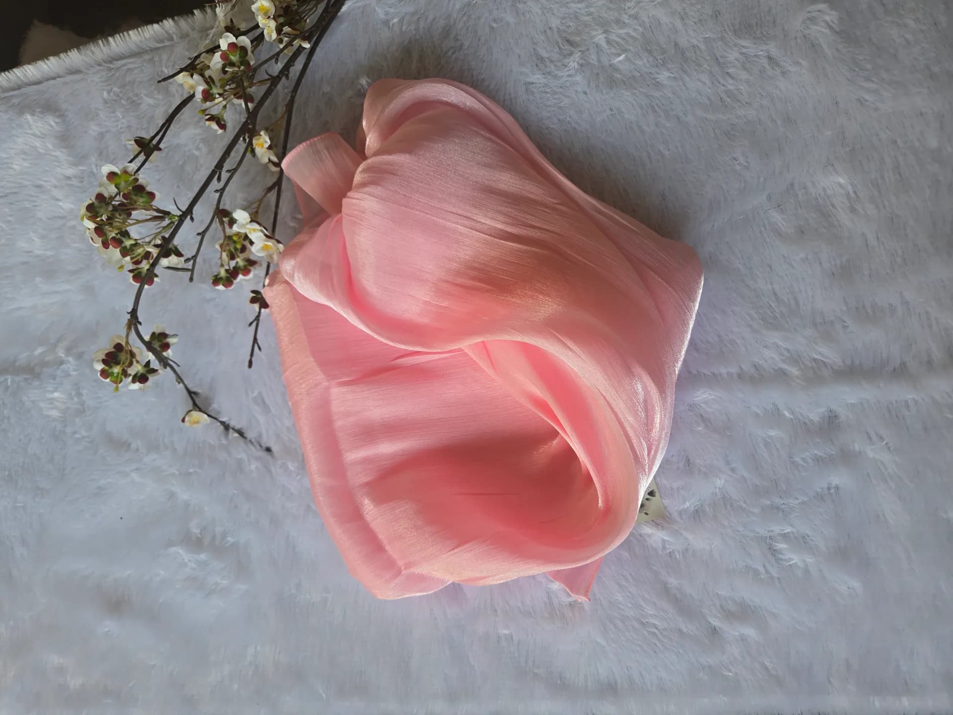 Shimmer Organza Hijab