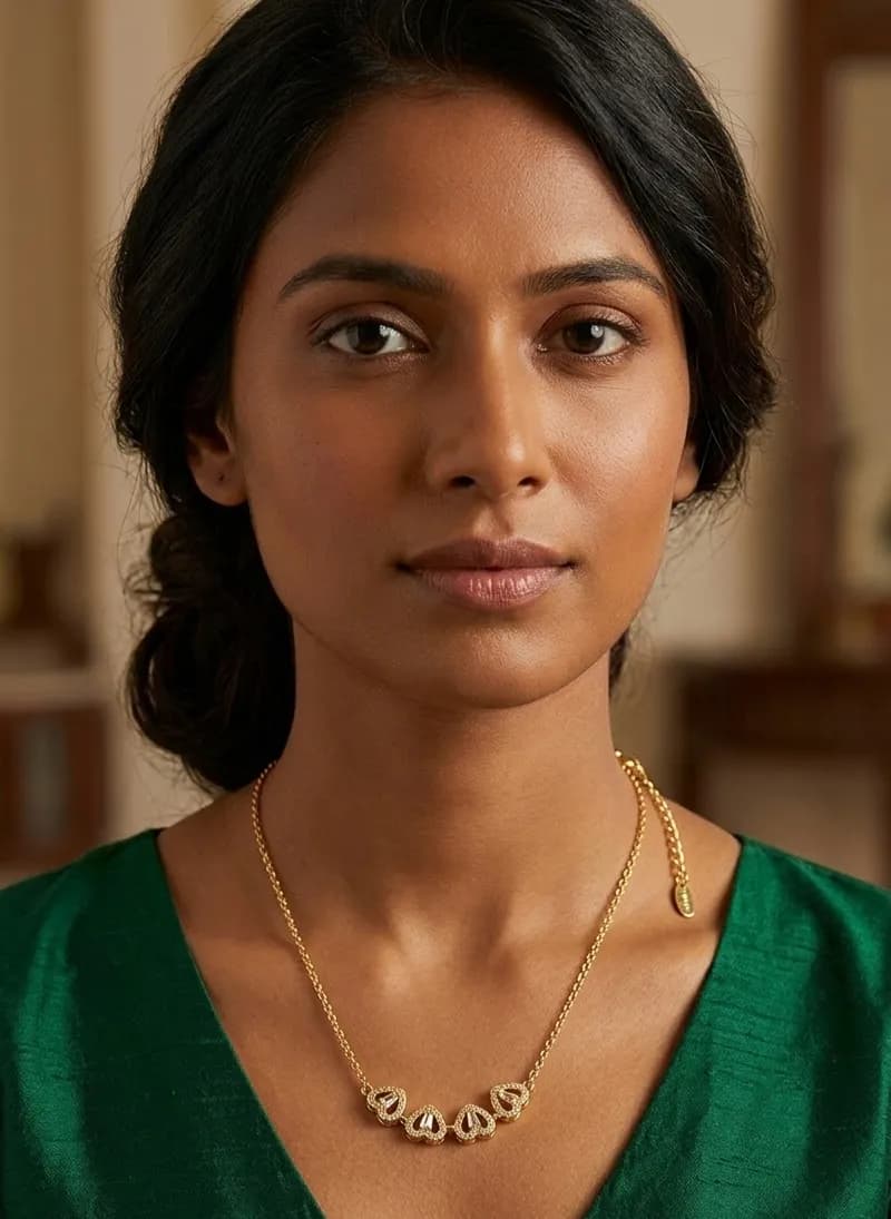 Simple Antitarnish Necklace