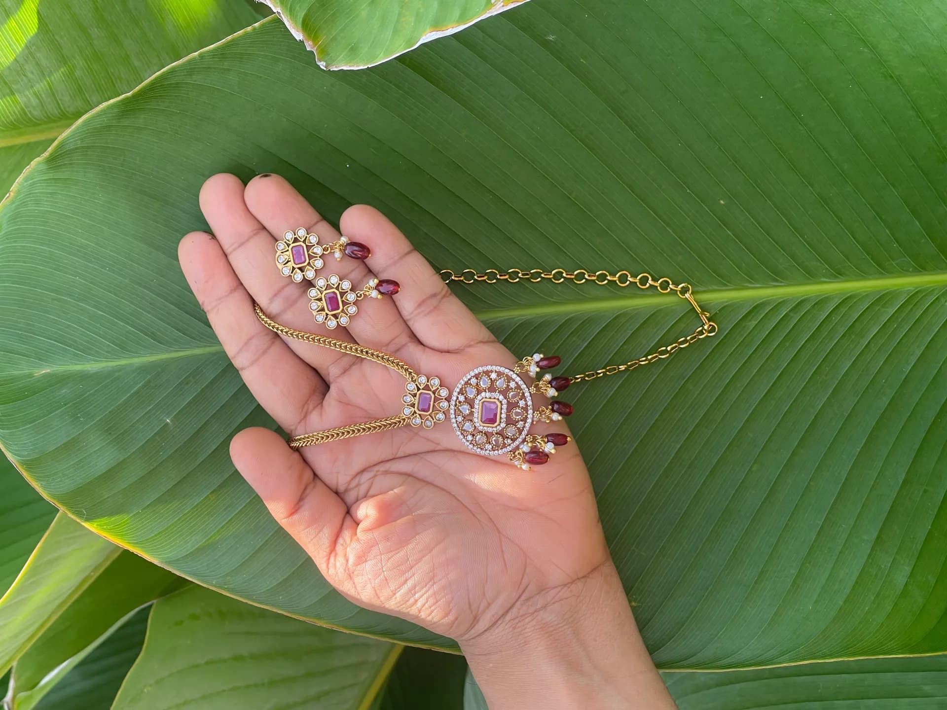 Ruby AD Stone Jewellery