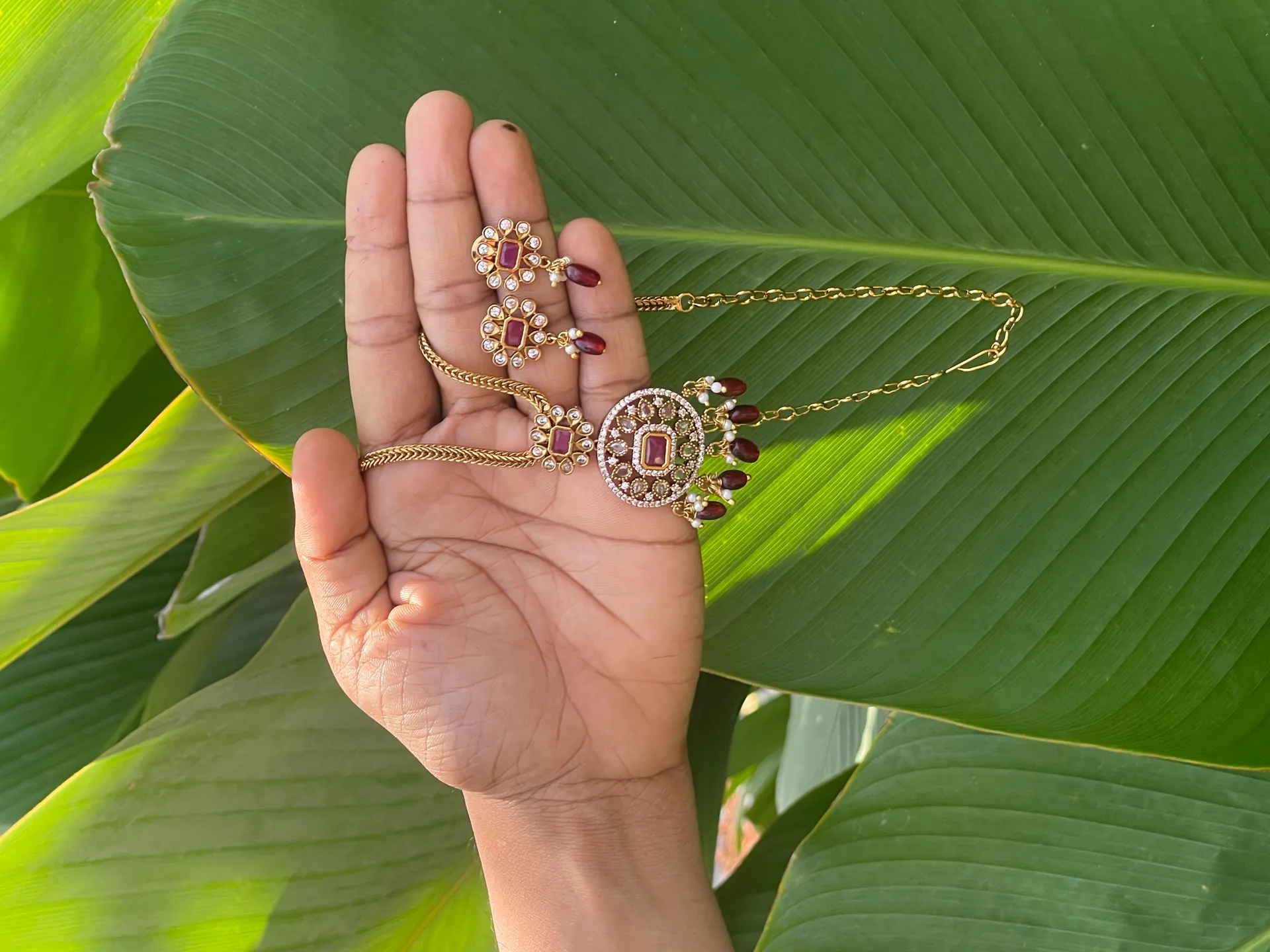 Ruby AD Stone Jewellery