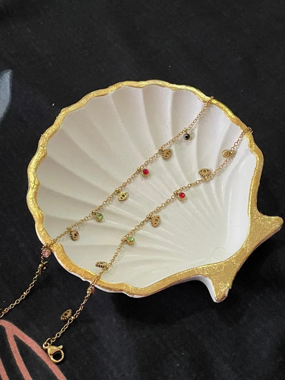 Antitarnish charm bracelet