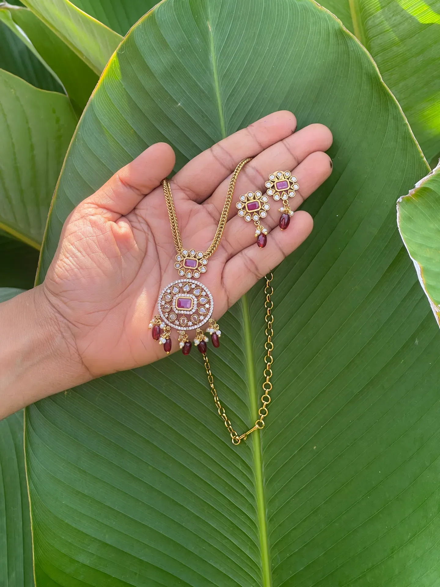 Ruby AD Stone Jewellery
